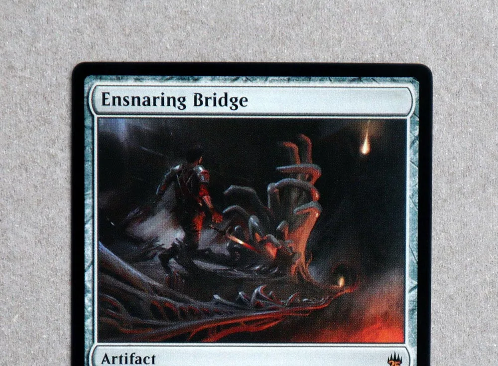 Ensnaring Bridge Foil/Holo TCG Magic Proxy Black Высокое качество Прокси игральные карты Сборная