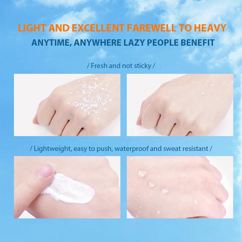 Солнцезащитный отбеливающий крем для лица и тела солнцезащитный от солнца ухода