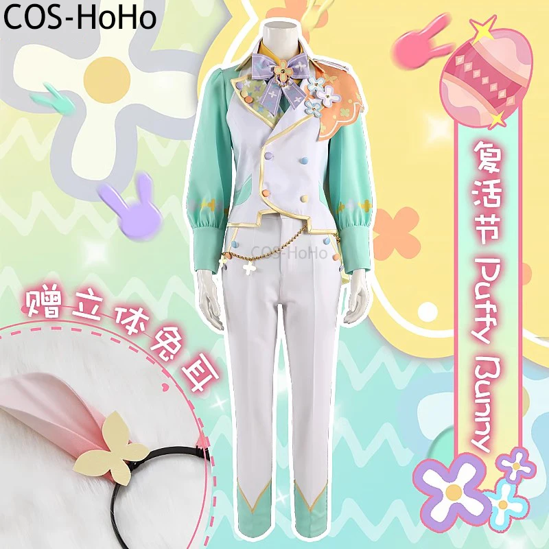 COS-HoHo Ensemble Stars Kagehira Mika/Hibiki Wataru Puffy Bunny игровой костюм прекрасная униформа косплей
