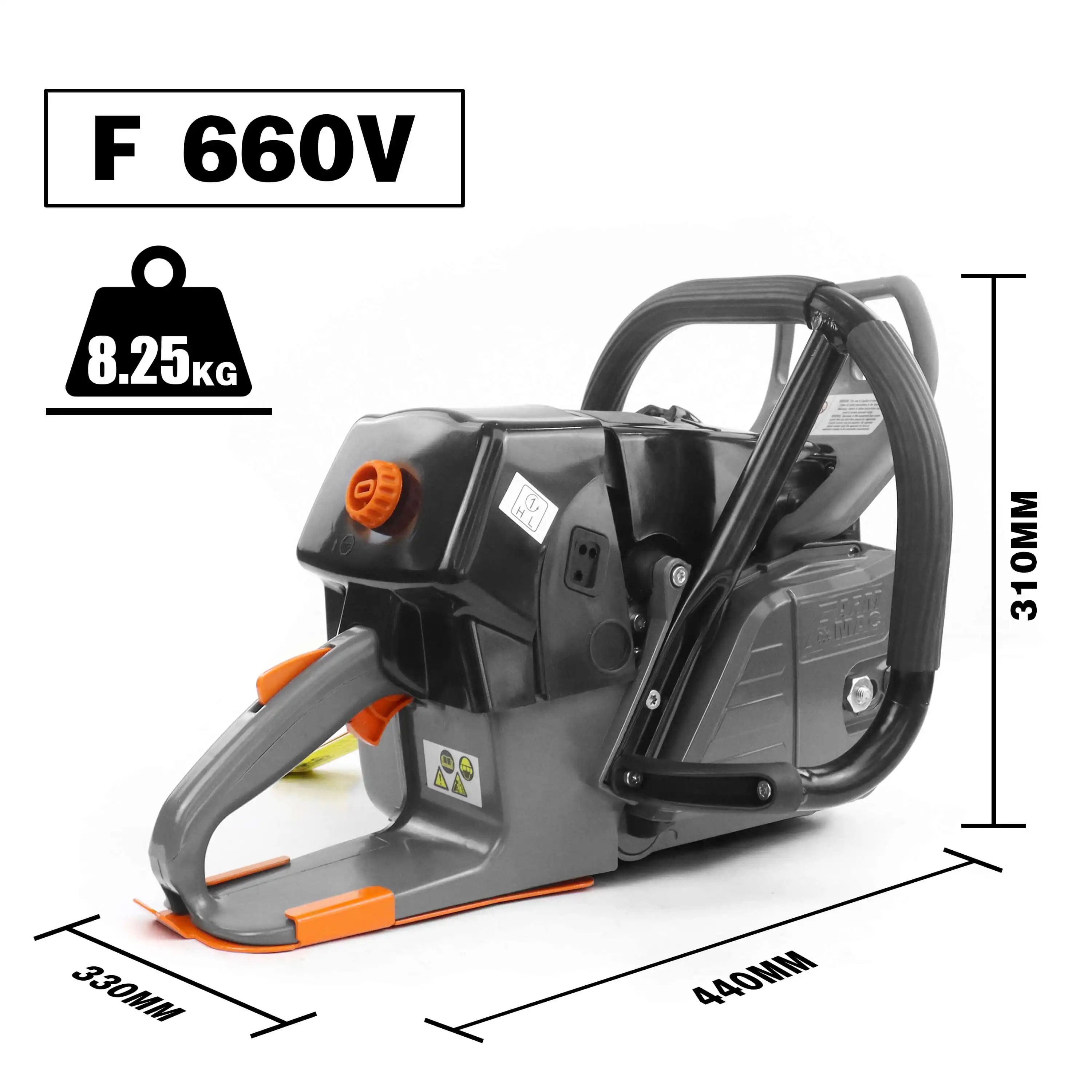NEOTEC F660V 92CC Высококачественная умная версия газовой бензопилы, силовая головка 5,2 кВт, 7 л.с., подходит для стержня 25283642 дюйма, подходит для 660 G660 (art.: 3920cd1d7efd8) - 3920cd1d7efd8