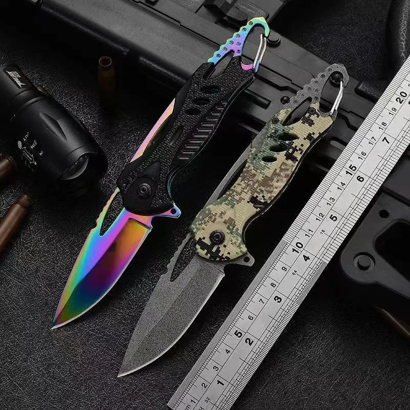 

Outdoor Aluminum Handle Folding Knife Camping Hunting Knife Tactical Knife Multifunctional Survival Knife Pocket Folding Knife