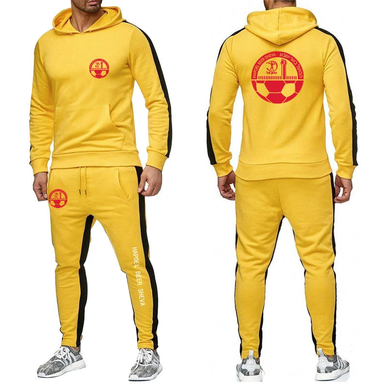 2024 Hapoel Beer Sheva новая мужская спортивная одежда толстовка с капюшоном