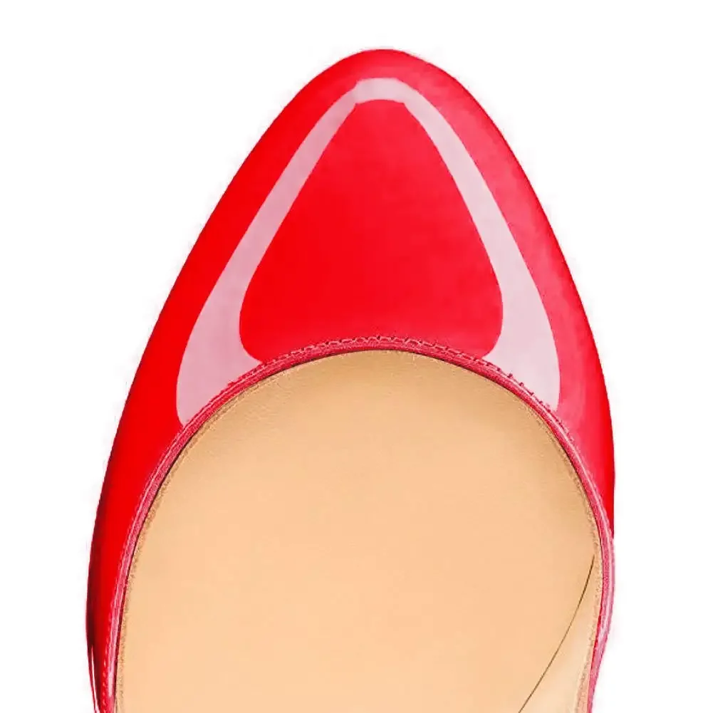 Arden Furtado/2024 осенние туфли из лакированной кожи на высоком каблуке с круглым носком