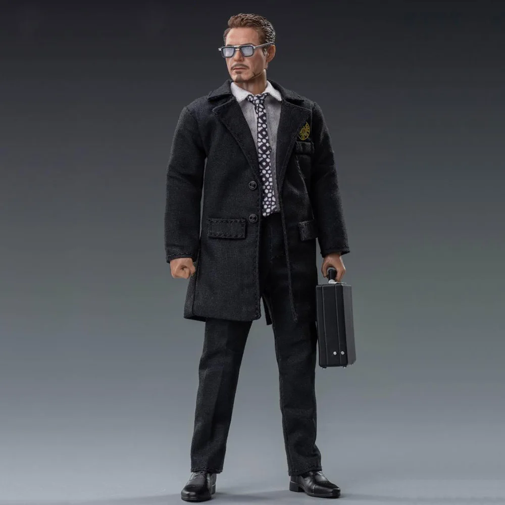 

In Stock TX004 1/12 Scale Tony Stark Windbreaker Version with Suitcase 6 inch Action Figure Full Set Model for Fans Collection