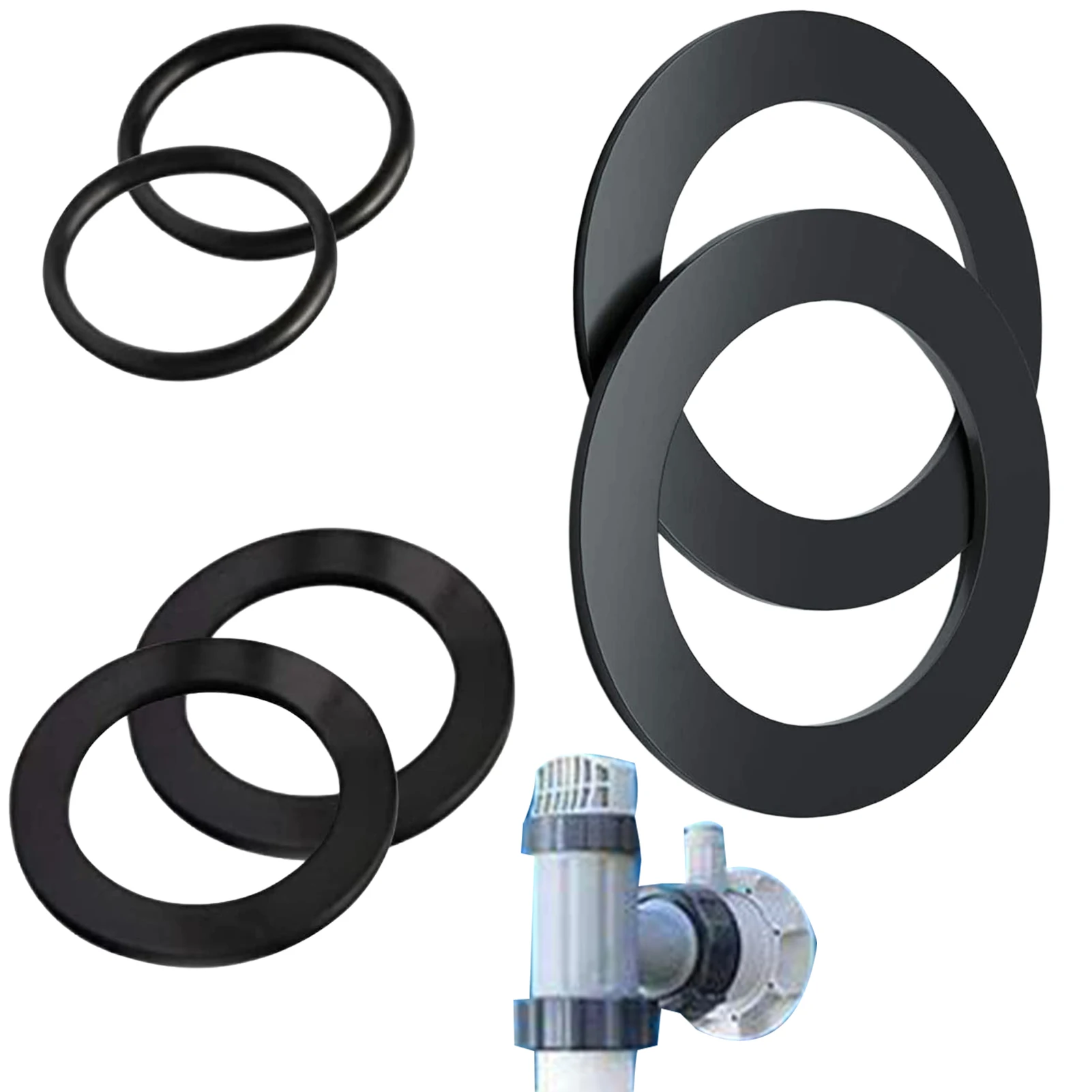 

6 шт. запасные части для насоса для бассейна 25076RP уплотнительное кольцо резиновая шайба шланг прокладка сетчатые прокладки резиновая шайба для 10745 10262