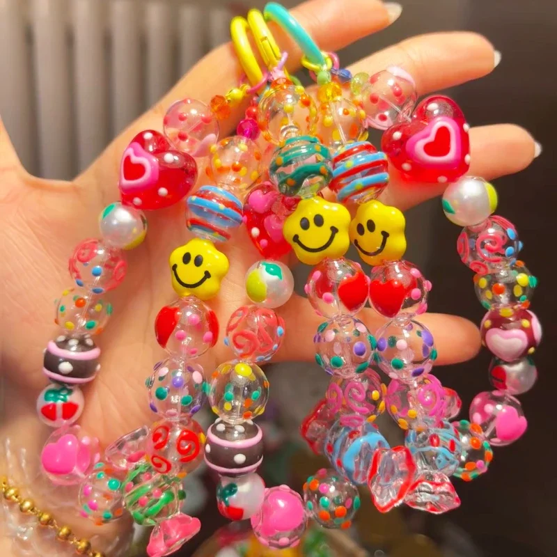 Красочные Бусины ручная роспись своими руками яркие подвески для ювелирных