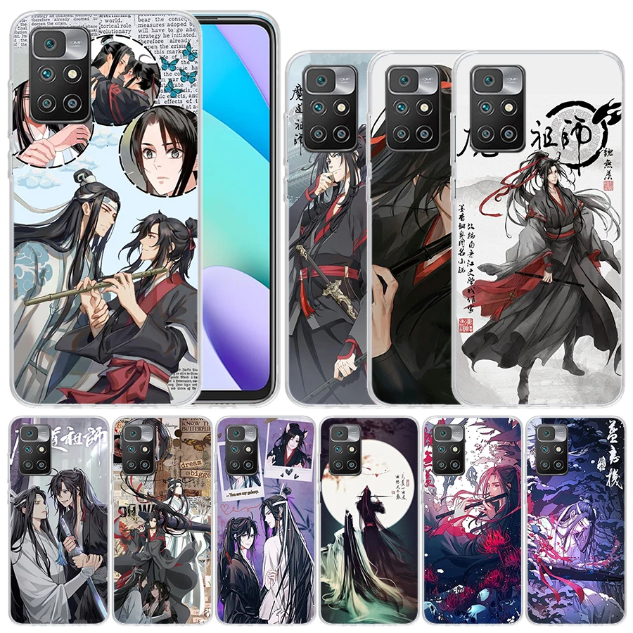 

Anime Mo Dao Zu Shi Soft Cover for Redmi 10 10A 10C 9 9A 9C 9T Print Phone Case 8 8A 7 7A K20 6 Pro 6A S2 K40 Pattern Coque