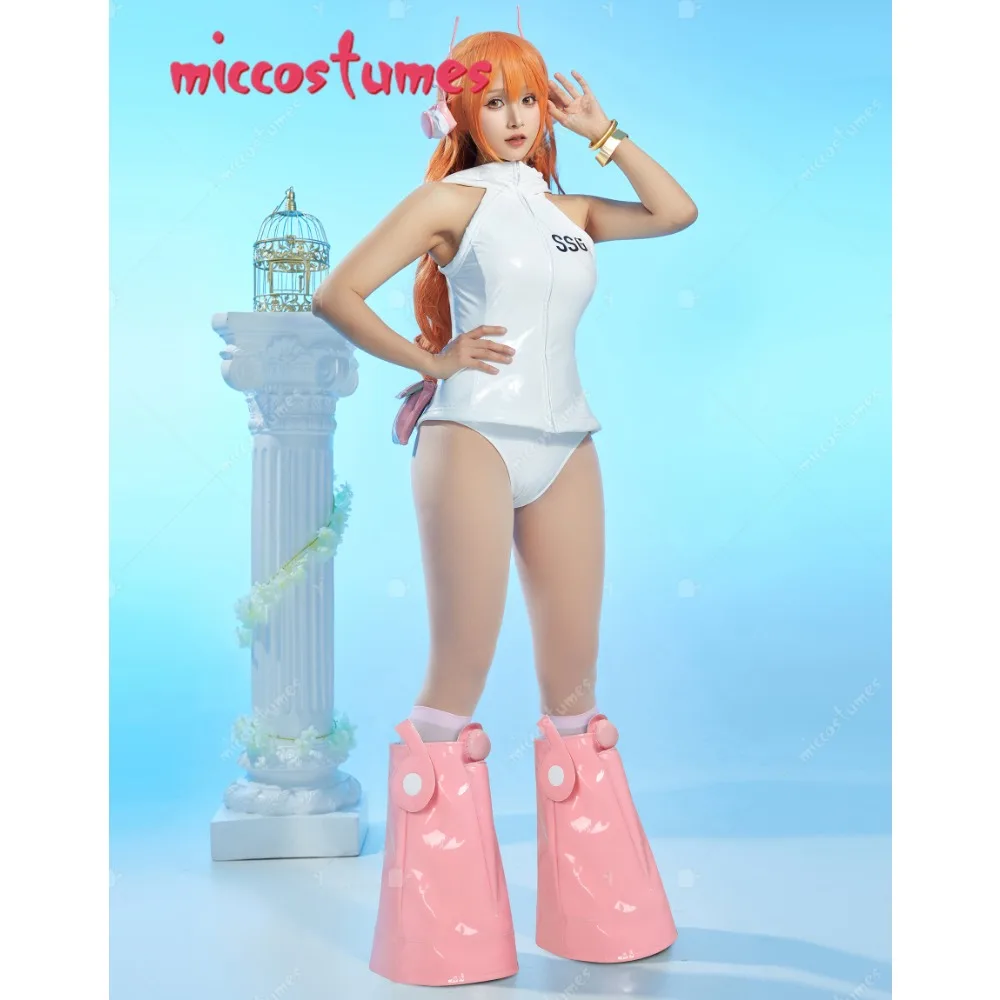 Женский костюм для косплея Аниме HAIKYUU белый жилет с капюшоном и трусики ремешком