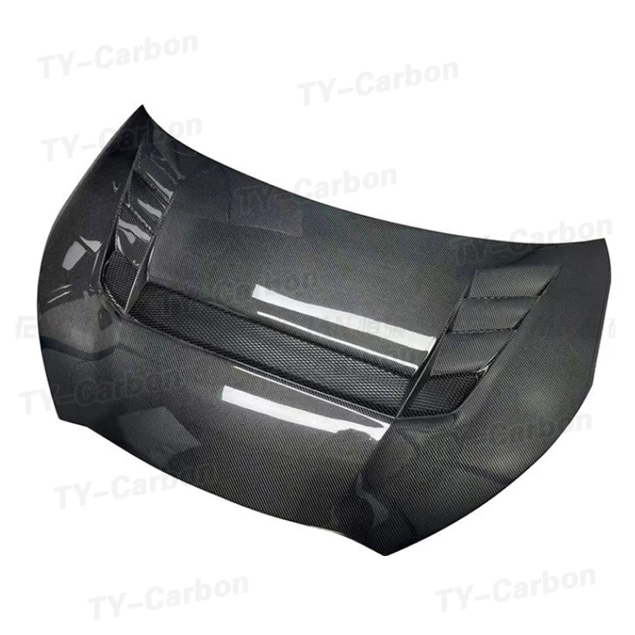

Передний капот двигателя из настоящего углеродного волокна для Toyota GR Yaris GXPA16 VRS, передний капот двигателя автомобиля, крышка вентиляционного отверстия, Bodykit FRP 2020+