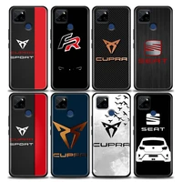 phone case for realme q2 c20 c21 v15 8 case c25 gt v13 5g x7 pro ultra c21y silicone cover 3d seat car