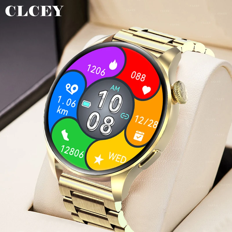 

2023 New Smart Watch Women Voice Calling Watches Men Heart Rate Monitor Health Tracker Waterproof Smartwatch For Xiaomi Huawei