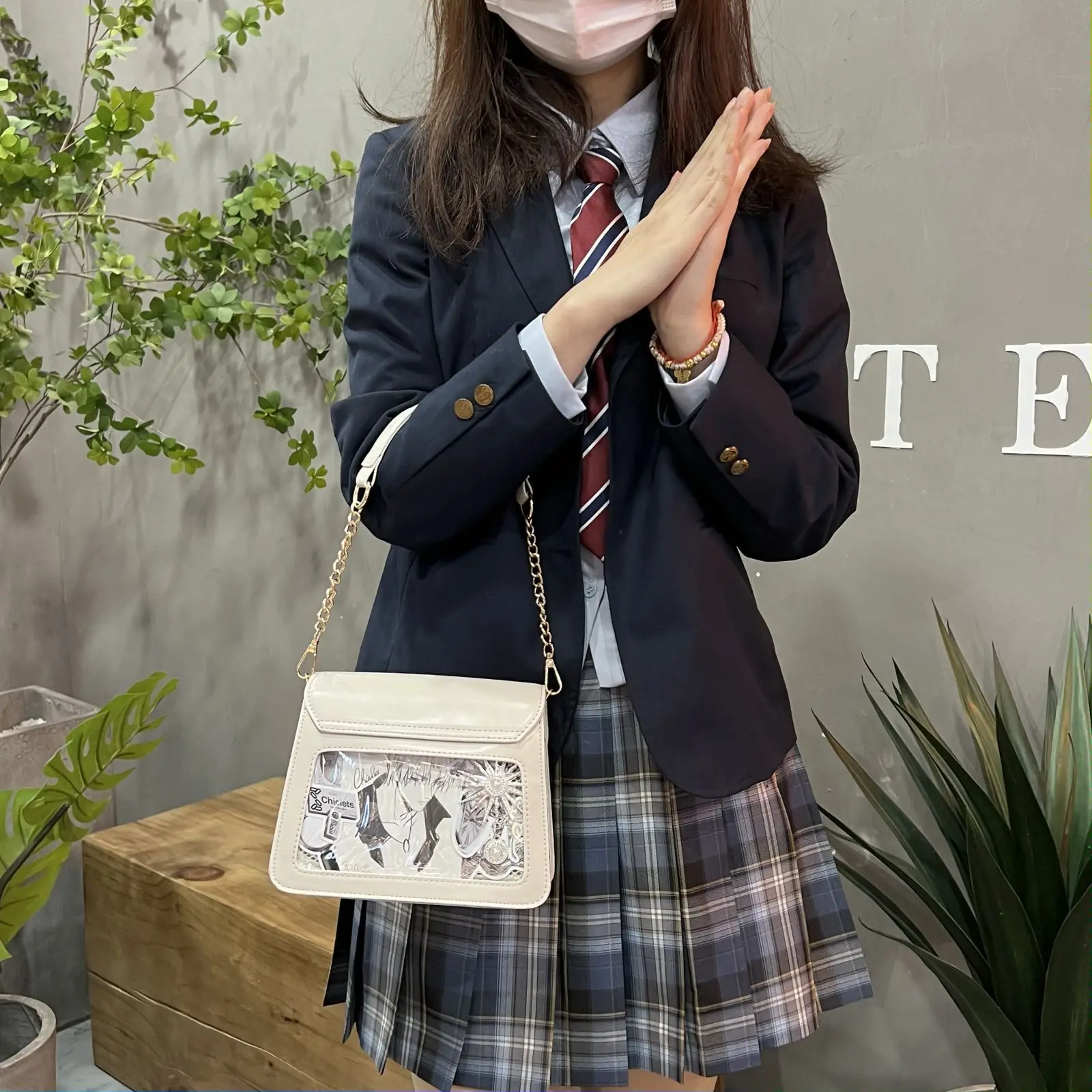 

Pain Bag Ladies Casual Handbag Women New Fashion All Matching Mini Shoulder Bag Girl Popular Colleague Leather Bag IB116