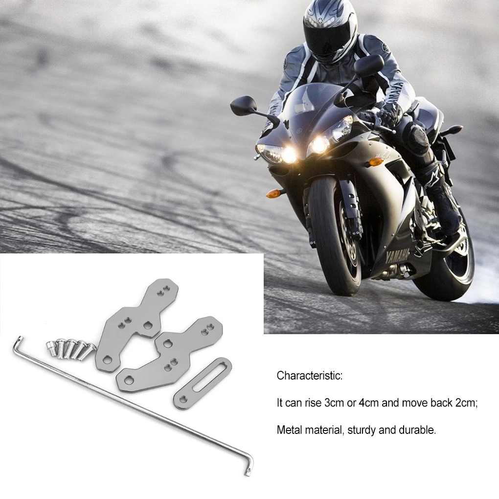 

Подставки для ног Регулируемый набор Ascend обратный Твердый алюминиевый комплект подставки для ног CNC аксессуары для мотоциклов педаль заготовка черный