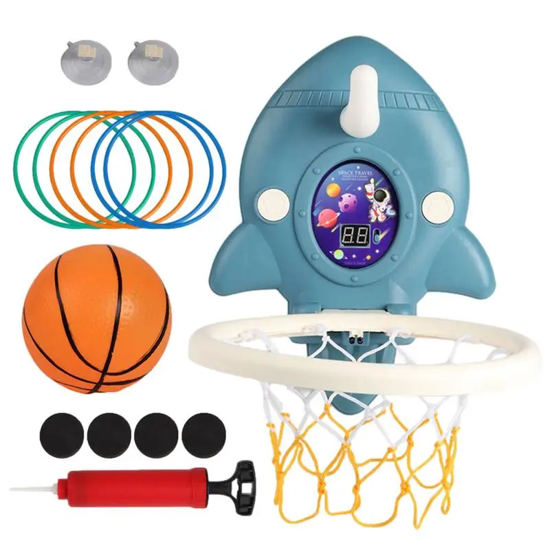 

Children Basketball Playing Set Fun Intelligent Counting Basketball Hoop Outdoor Sports Goal Game For Kids Boys And Girls