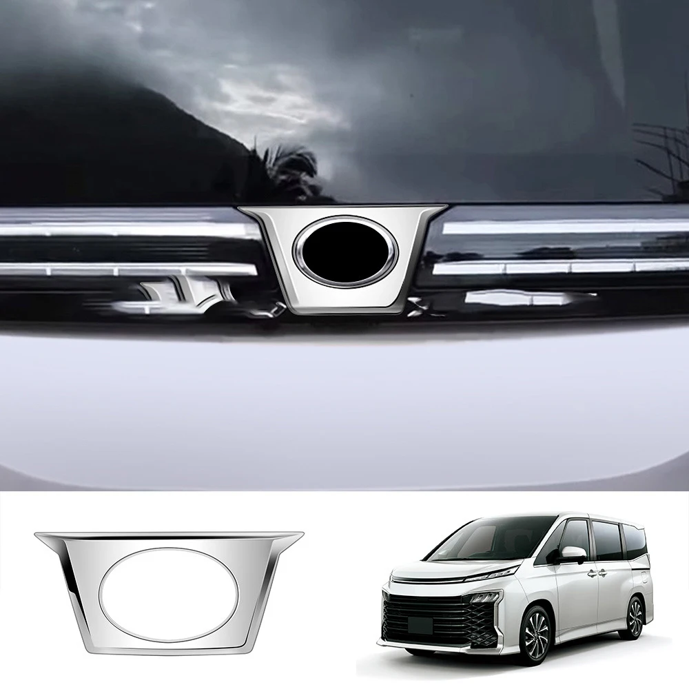 

For Toyota Voxy 90 Series 2021 2022 2023 Exterior Accessories Car Rear Gate Ring Logo Cover Trim Sticker Frame Styling