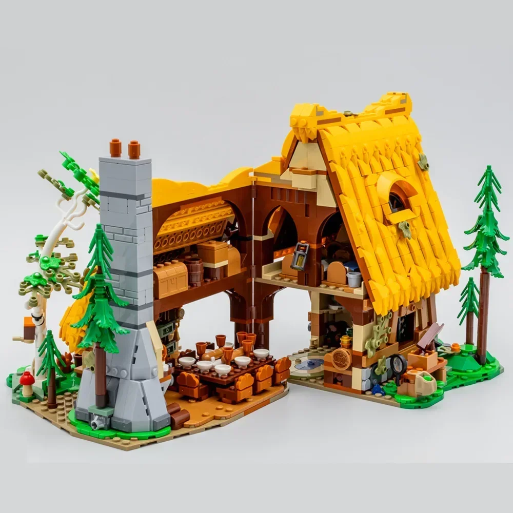 Белоснежная Спящая Принцесса Принц семь карликов дом коттедж королева зла