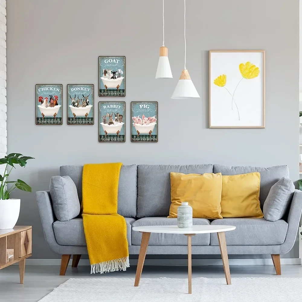 Постер Agedsign Алиса в стране чудес винтажный металлический жестяной знак