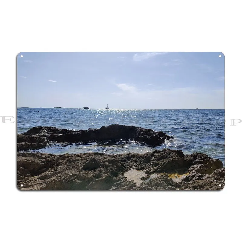 Porec металлический плакат Забавный Настенный декор для гостиной дизайнерский