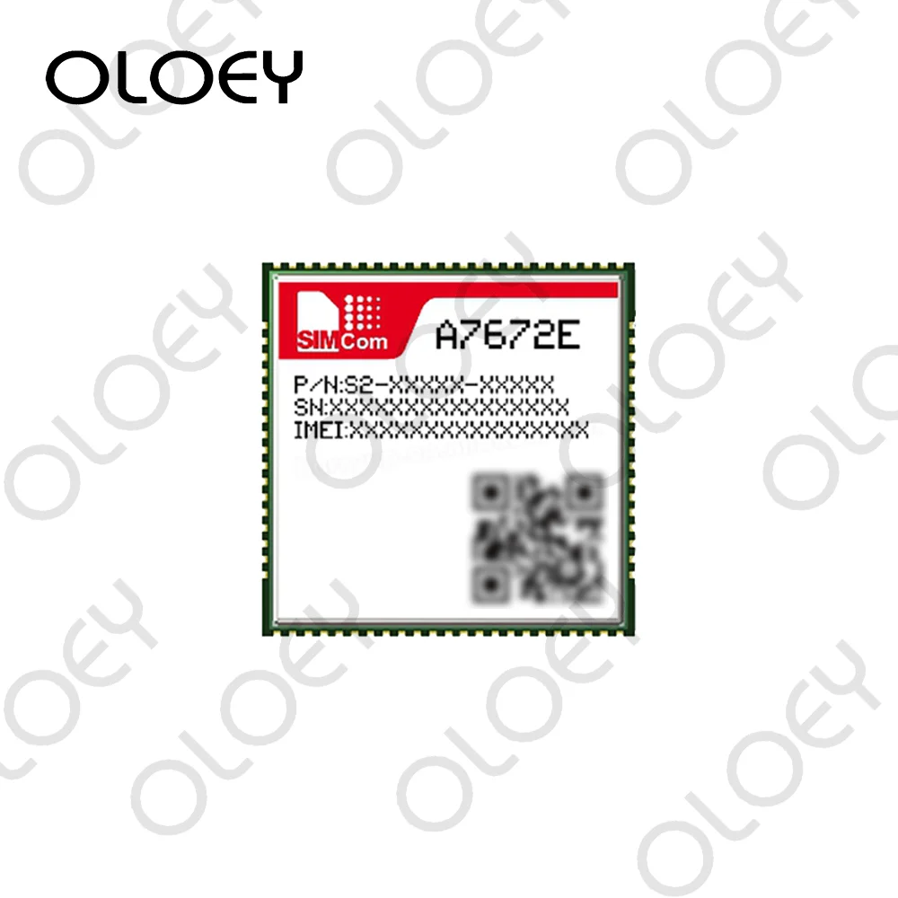 

SIMCOM A7672E A7672SA LTE Cat 1 Module Support LTE-FDD/GSM/GPRS/EDGE LCC+LGA form factor compatible with SIM7000/SIM7070 SIM800F