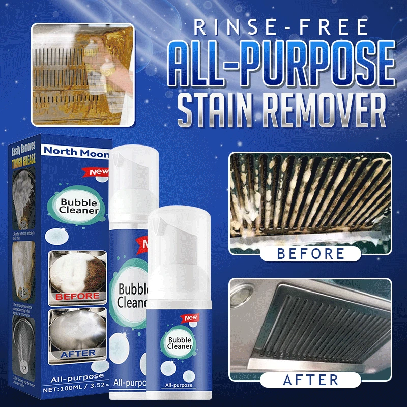 

Foaming Heavy Oil Stain Cleaner Multifunctional Heavy-duty Spray Cleanning Kitchen All-Purpose Greasy Dirt Remover Foam Cleaner