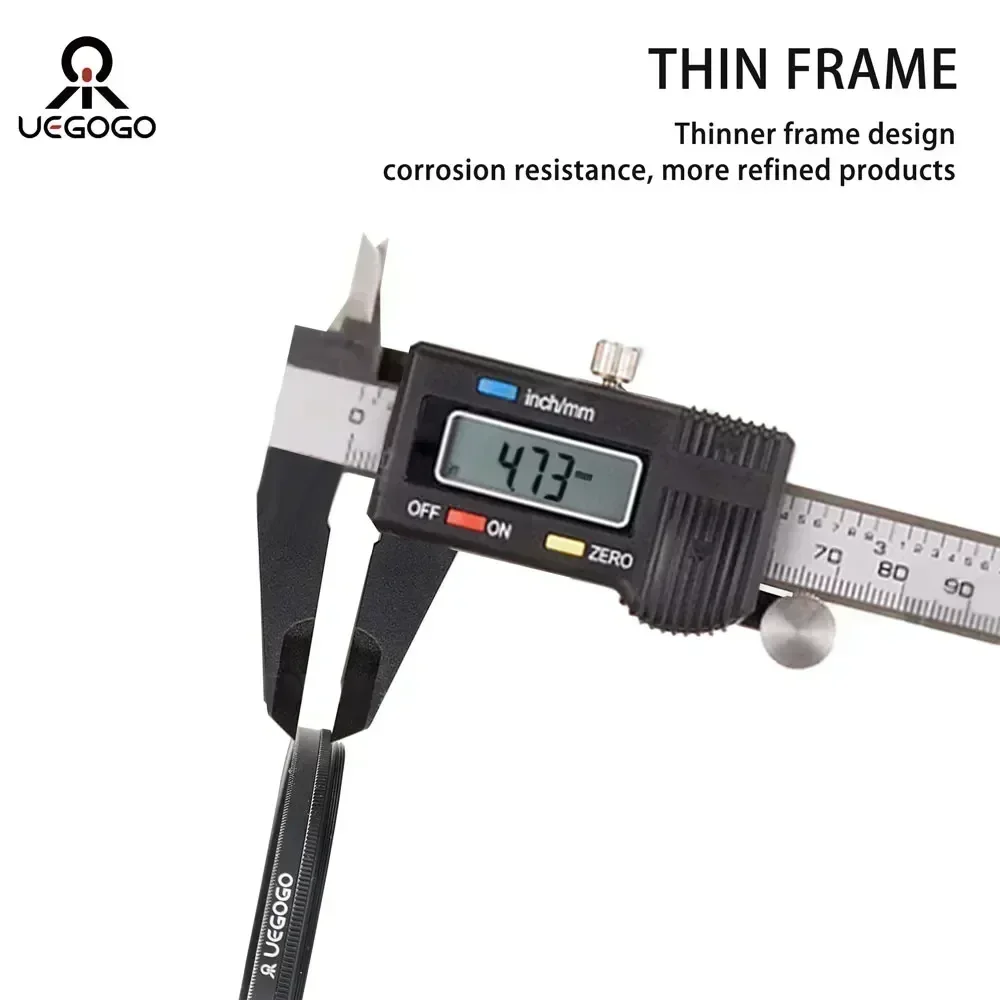 UEGOGO 77 мм фильтр градиентный GND оранжевый CPL/UV/MCUV ND2-400/мягкий фокус черный