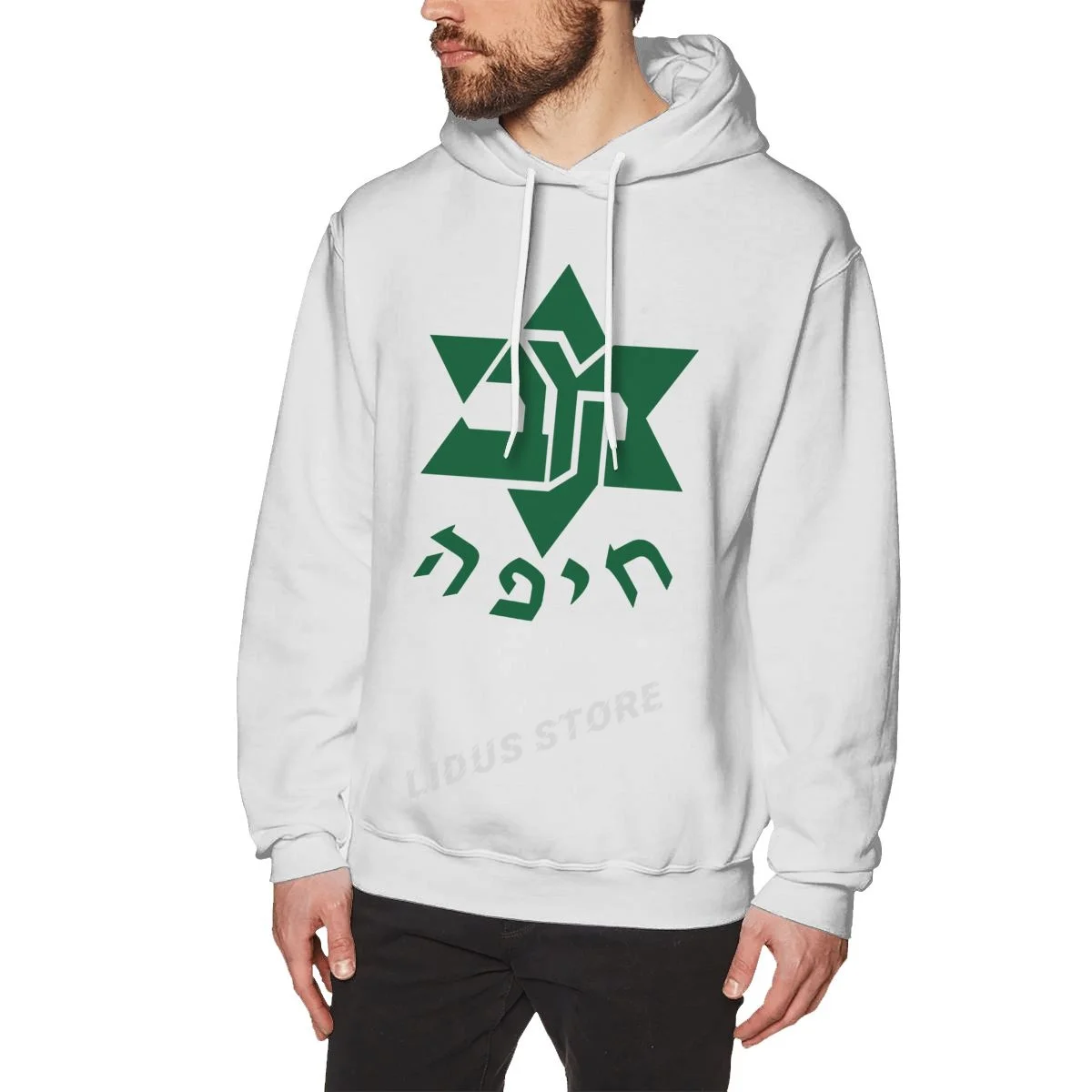 

Худи Maccabi Haifa для футбола, толстовки Harajuku, креативная уличная одежда, 100% хлопок, уличная одежда, толстовки