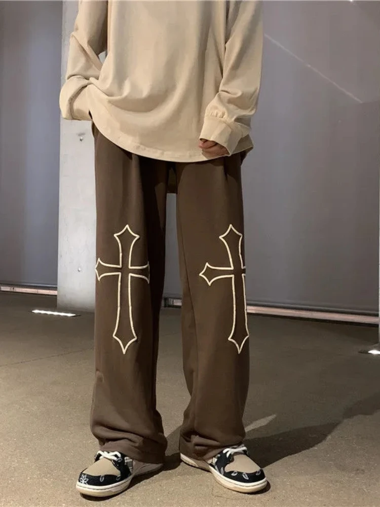 QWEEK стандартные коричневые спортивные брюки для бега женские уличные в стиле