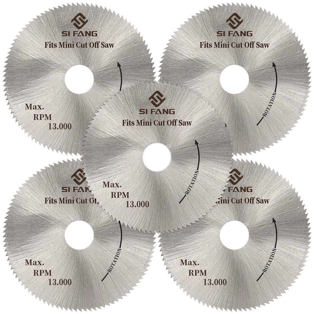 5PCS Mini Circular Saw Blade 50mm HSS High-speed Steel Wheel