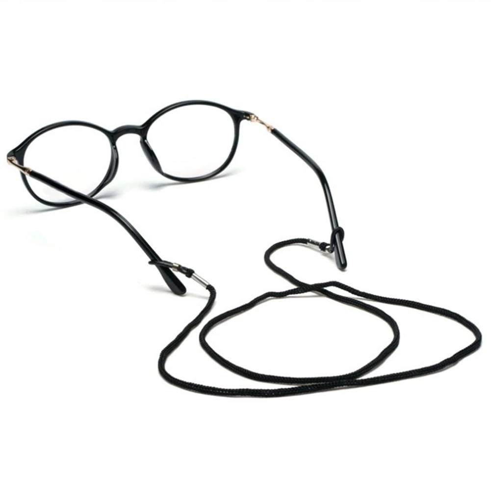 

1 шт. регулируемый ремешок на шею, веревка для очков, солнцезащитных очков, однотонная нейлоновая веревка для очков