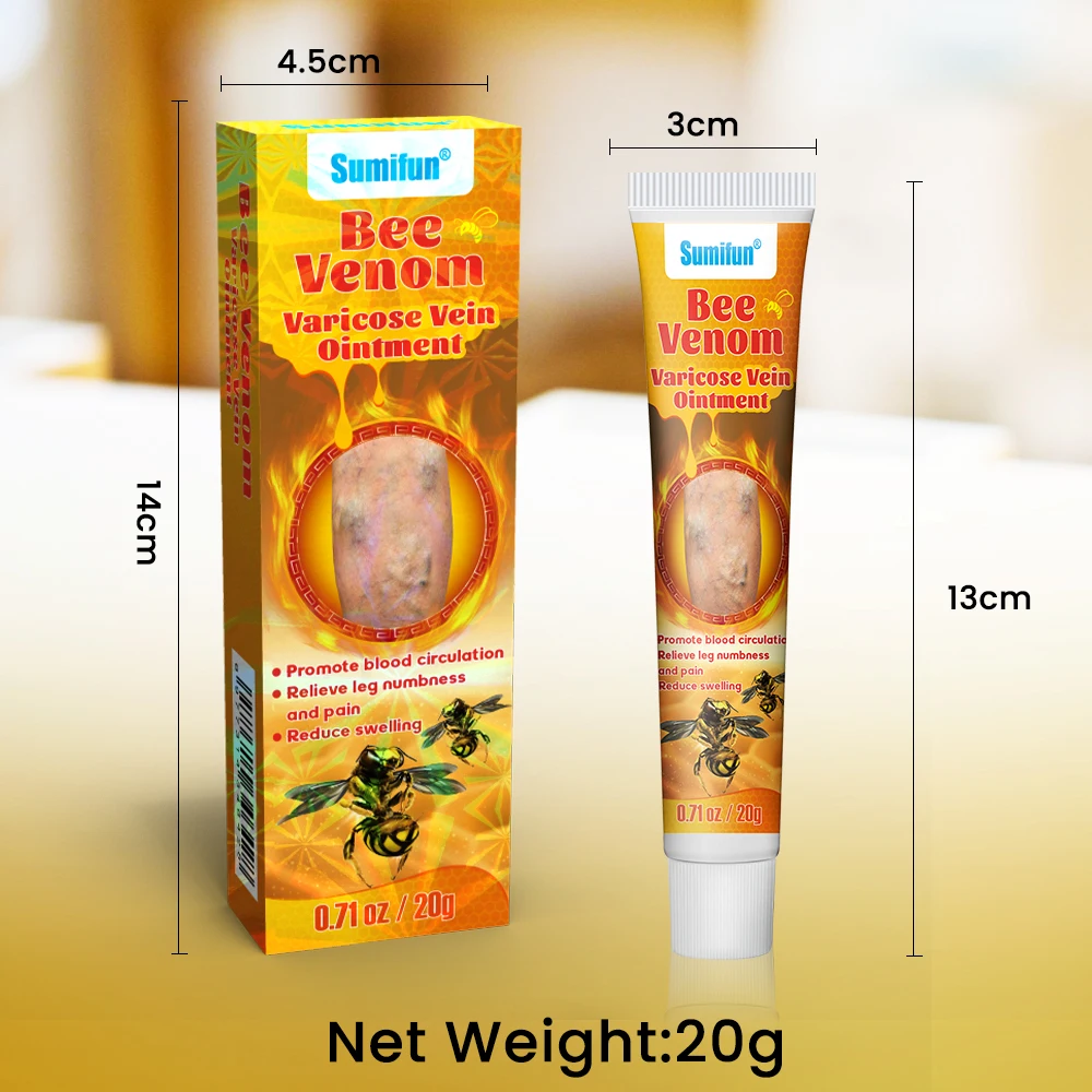 1/3/5/10 шт. Sumifun крем от варикозного расширения вен варикозный агирит мазь для
