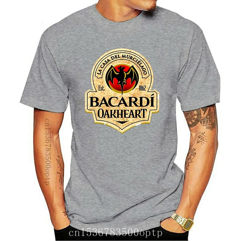 

Camiseta de Bacardi Oarheart para hombre y mujer, camisa clásica, divertida, newest, 2021