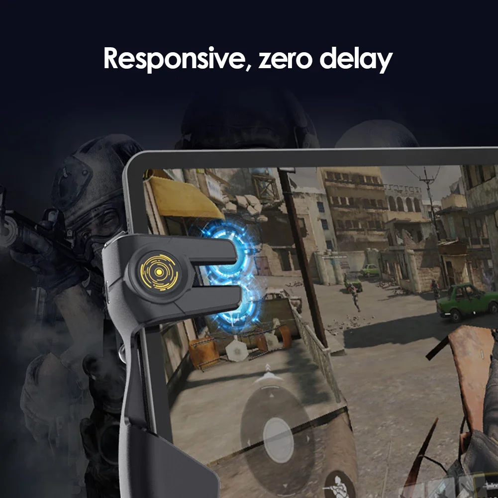 Геймпад с шестью пальцами для смартфонов и планшетов триггерами