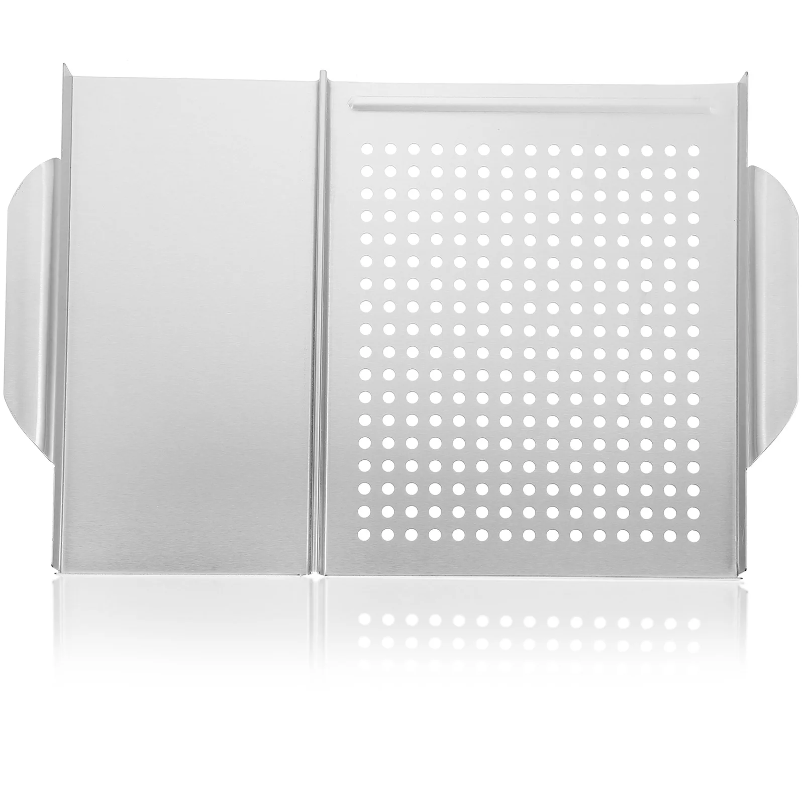 

Противень для гриля и барбекю, поднос для гриля и барбекю, корзина с топпером, стальная посуда, для выпечки, гриля, из нержавеющей стали, для о...