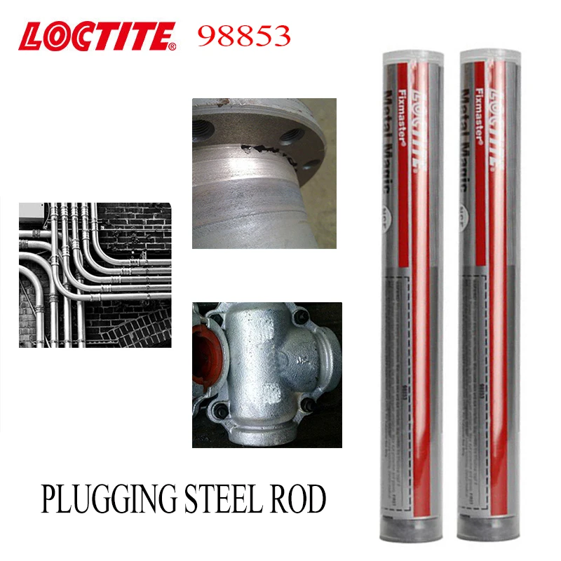 

Loctite 98853Metal Magic Glue Stick Leak-proof Water with Pressure Plugging Steel Rod Metal Crack Hole Repair Agent Epoxy Resin