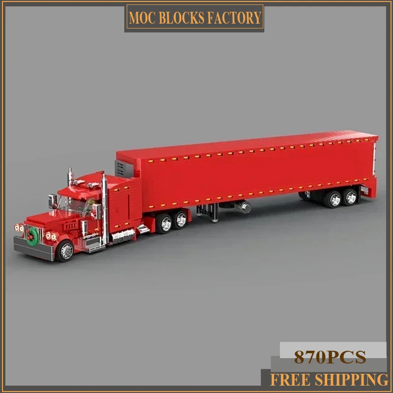 Городская классическая модель автомобиля Moc строительные кирпичи