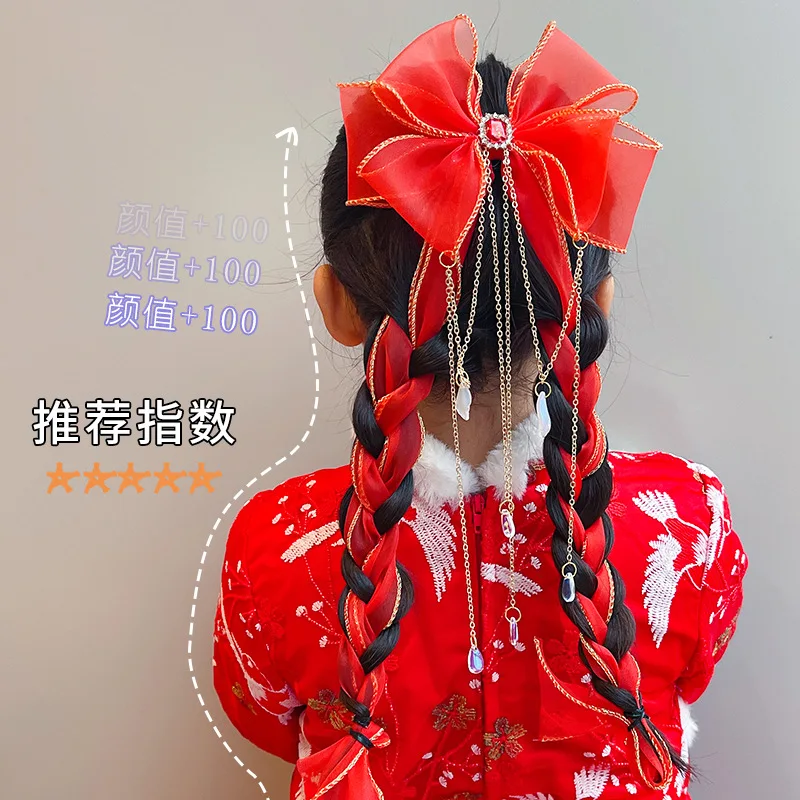 

WYYNIY лук подвески-шпильки детская заколка для волос для девочек аксессуары для волос головной убор Принцесса Милая