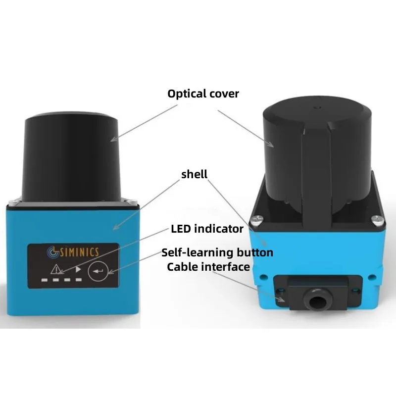 SIMINICS SIMO-LS-05DN LiDAR 2D TOF лидар для предотвращения препятствий ARIES промышленный робот