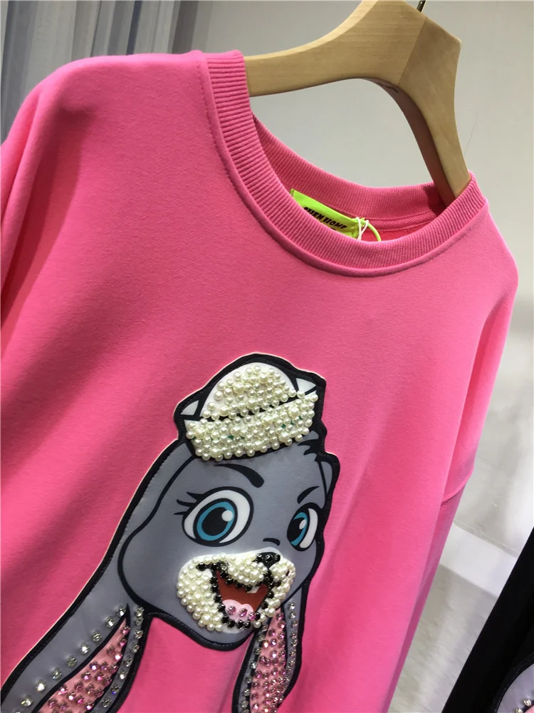 Рисунок 2 - Милая Студенческая Толстовка со стразами и бусинами