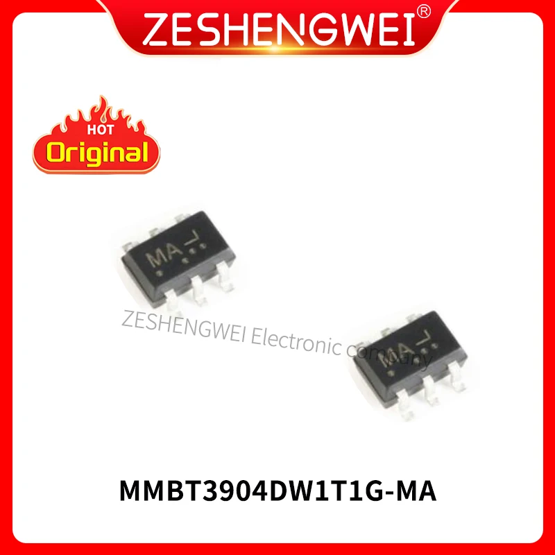 

20PCS SMD SOT363 MMBT3904DW1T1G Silk Screen MA SOT-363 Transistor New Original In Stock