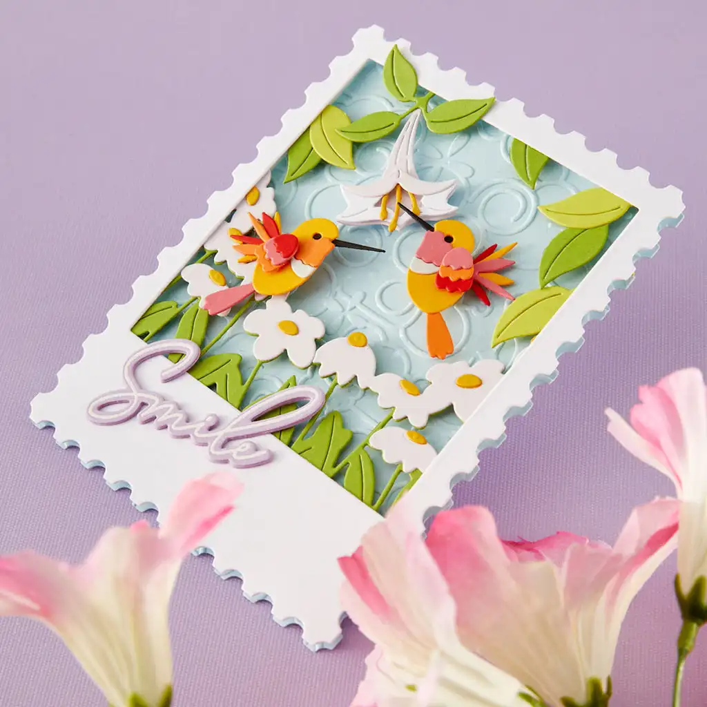 Фото Металлические штампы Hummingbirds Delight для украшения своими руками, скрапбукинга, бумажных карточек, альбом, тиснение, штамп для рукоделия, 2026, новая весна №5