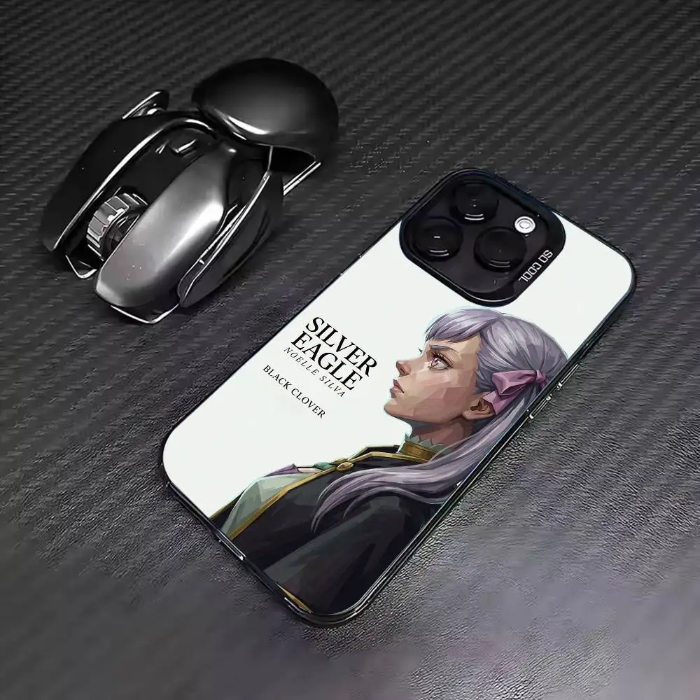Чехол для телефона B-Black Clover-Noelle Silva, цвет серебристый, для iPhone 17, 16, 11, 12, 13, 14, 15 Plus, Pro Max, XS (art.: 3920dbc132b01) - 3920dbc132b01