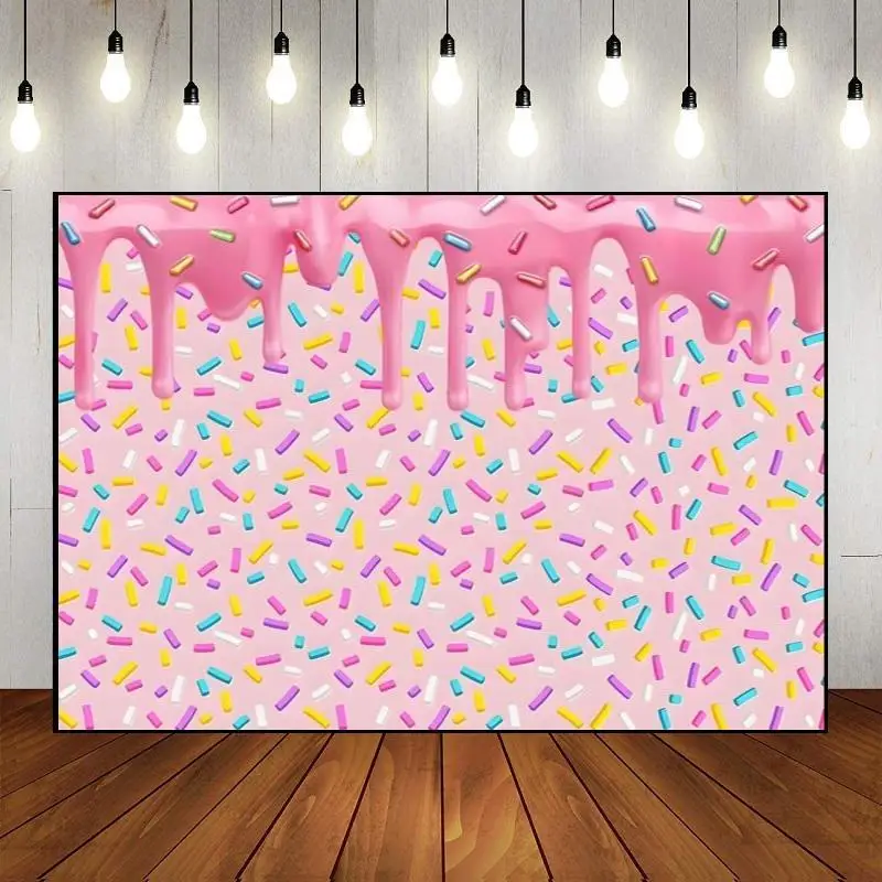 Конфеты с днем рождения сладкий конфетный фон для вечеринки украшение стены