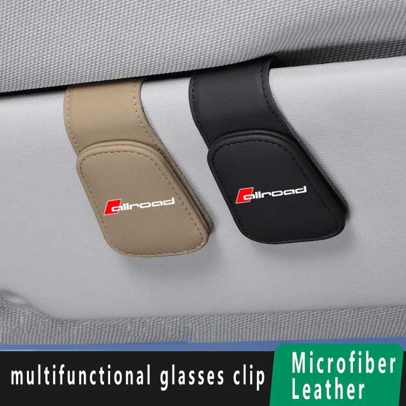 

Car Eyeglass Holder Glasses Storage Clip for Audi Allroad Auto Sunglasses Holder Interior Organize Multifunction Accessories