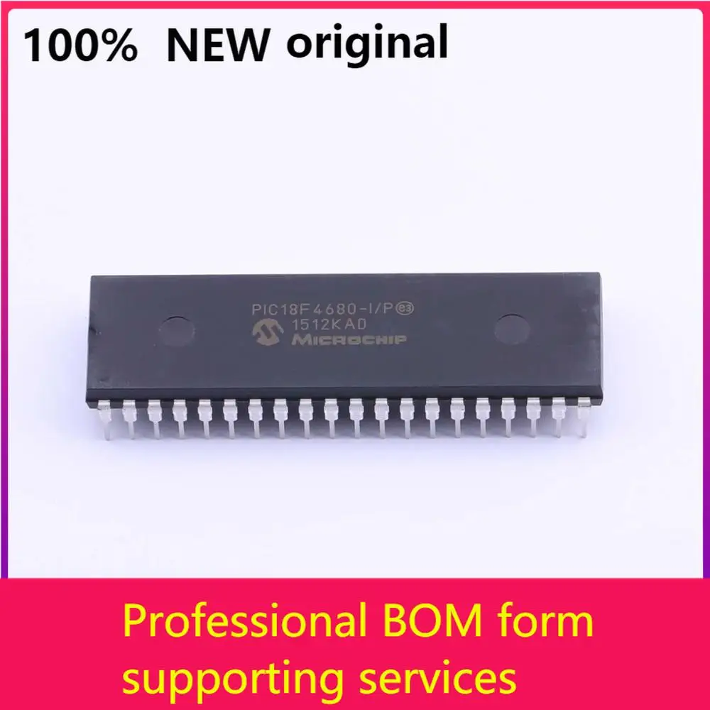 

PIC18F Series 64 kB Flash 3328 B RAM 40 MHz 8-Bit Microcontroller - TQFP-44 PIC18F4680-I/P100% original