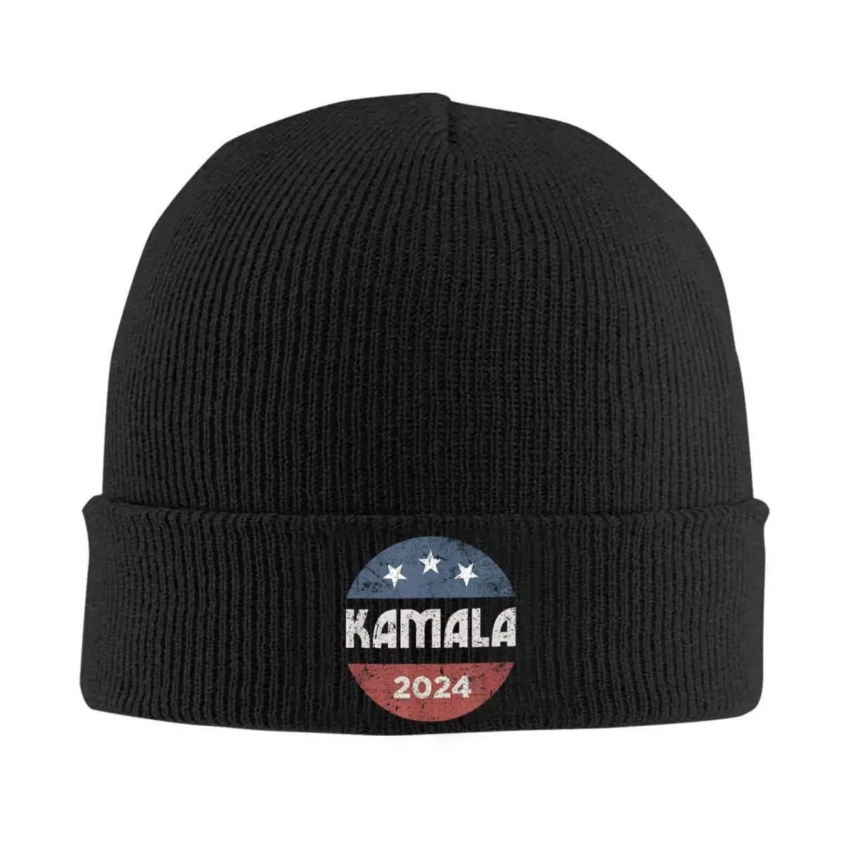 Kamala Harris 2024 President Campaign Knitted Hats Autumn Winter Beanie New Joe Biden Cap Unisex Acrylic Hot Sale Skullcap