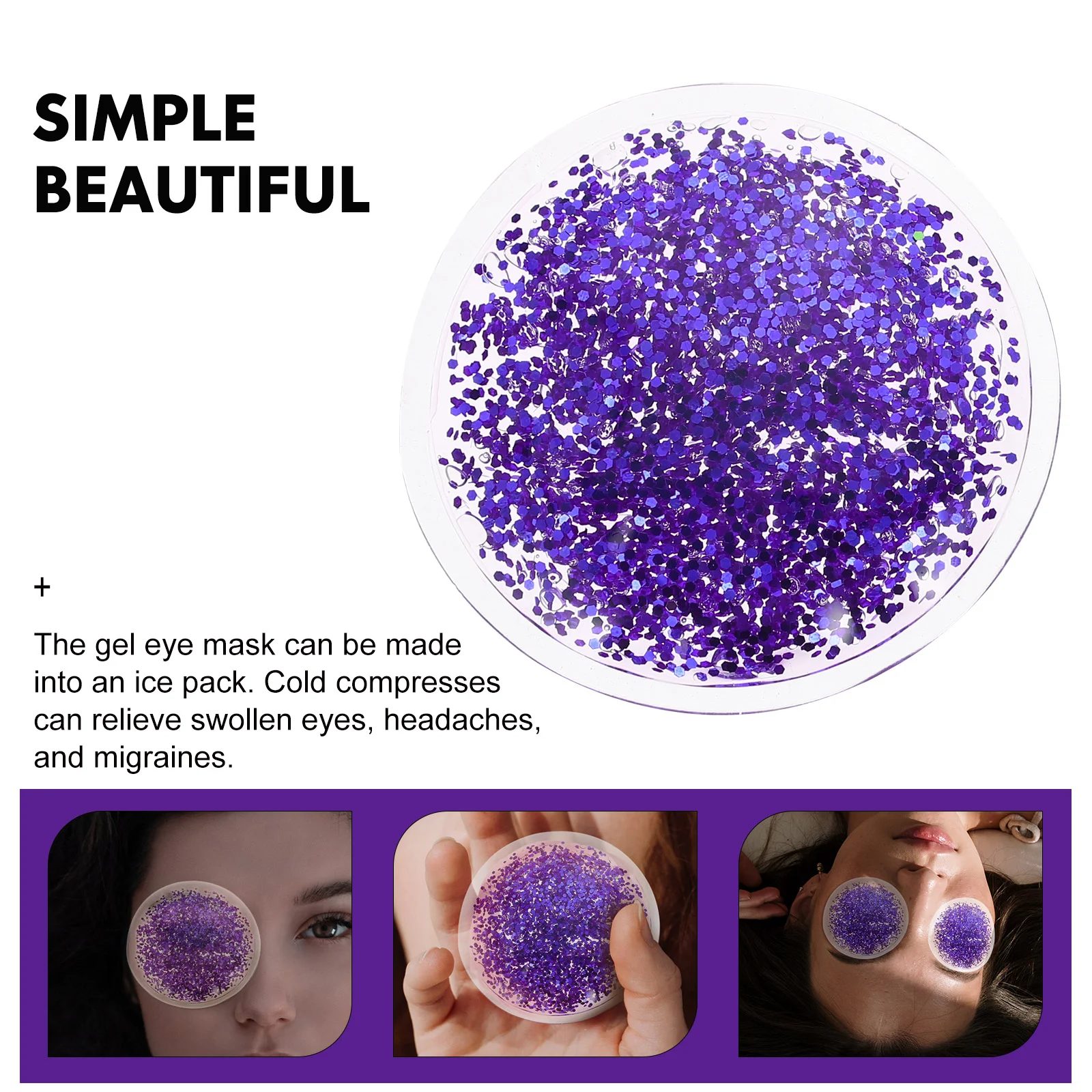 Охлаждающий гель для глаз многоразовое охлаждение нашивка со льдом патчи ночные