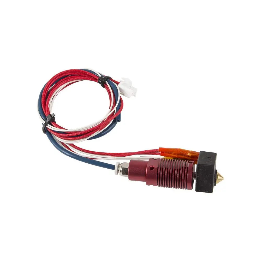 Фото Комплект Creality CR-10S pro hotend с алюминиевым нагревательным блоком, сопло 0,4 мм, черная силиконовая втулка CR, подходит для нити 1,75 мм для CR-10 №3