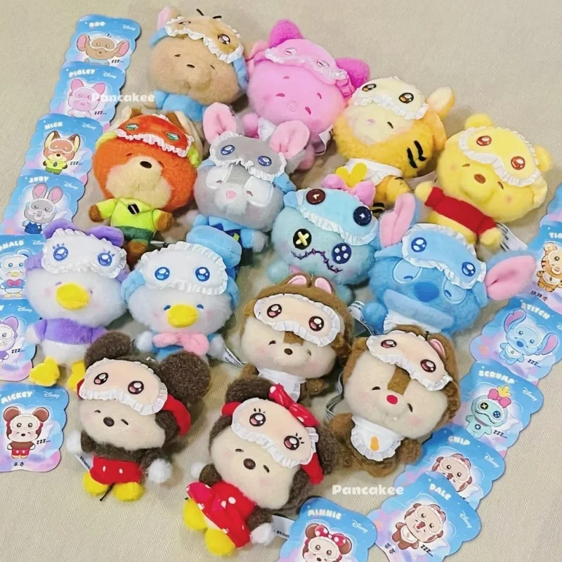 Фото Toptoy Disney Пижамная серия Слепая коробка Плюшевые куклы Коллекционная стежка Джуди Ник Модный сюрприз Таинственная игрушка для фанатов №2