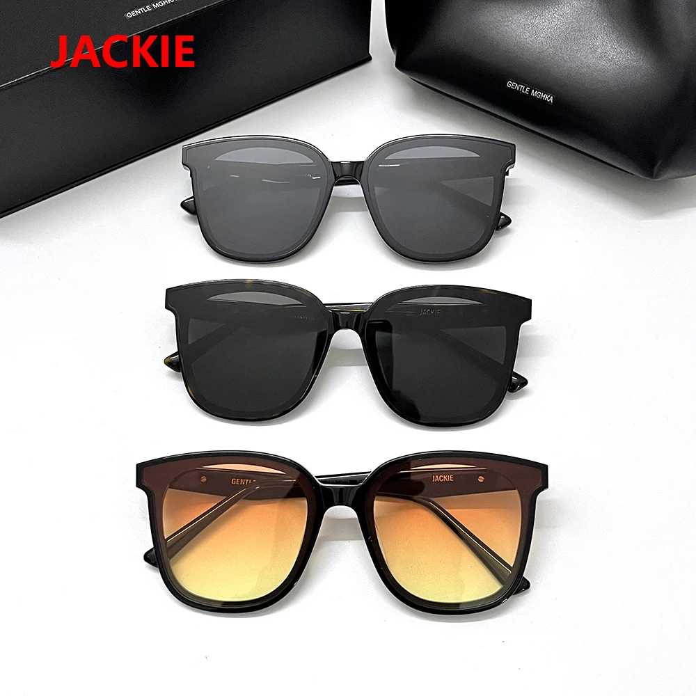 

2022 Fashion GENTLE Sunglasses Luxury Brand Design GM Women Men Square Acetate UV400 Monster SunGlasses With original box