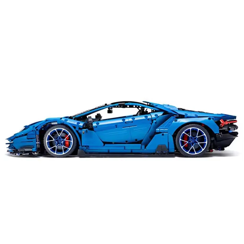 Фото Технический конструктор Cada MOC 770-4 Lamborghini: Спортивный автомобиль, 3842 детали, набор строительных блоков, игрушки для мальчиков и взрослых, подарки №3
